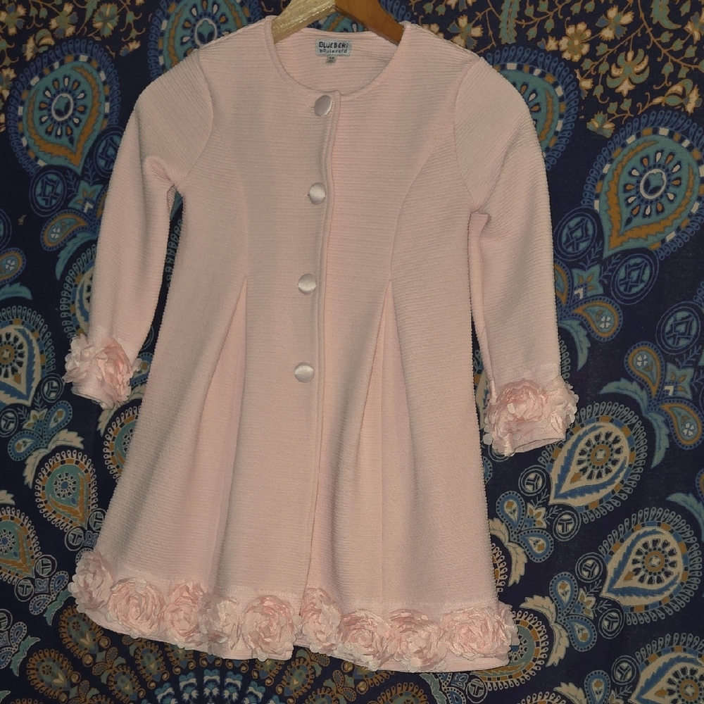 Blueberi Boulevard Size 6X Pink Spring Jacket